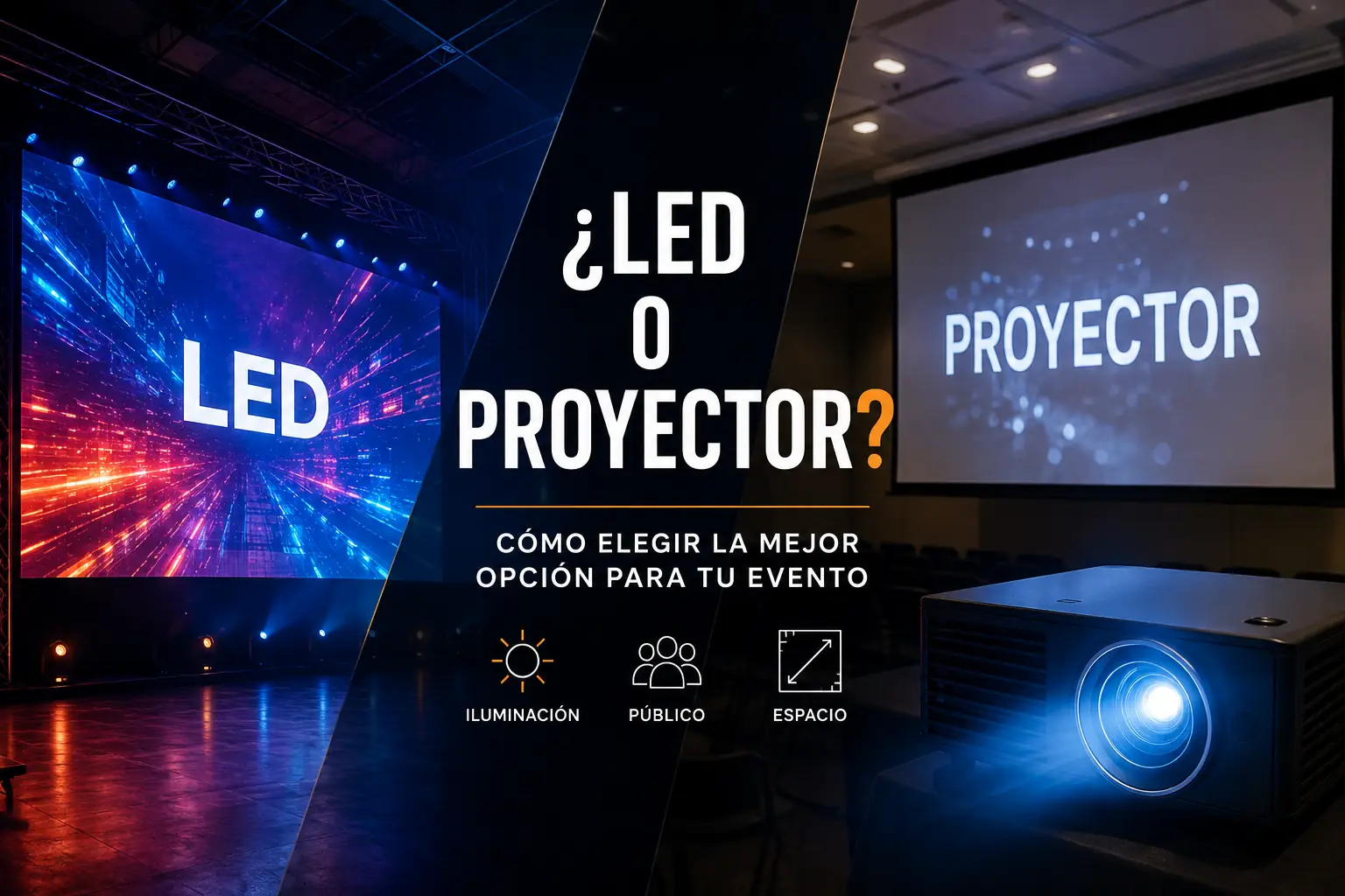 pantallas LED para eventos
